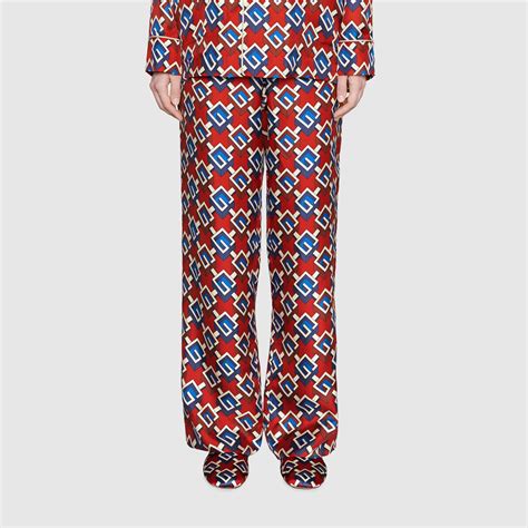 gucci loungewear mens|Gucci pajama set women's.